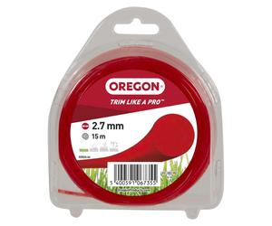 Hilo oregon redondo rojo 2.7mm x 15m