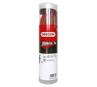Hilo para desbrozadora Oregon Techni-Blade 7,0 mm 26 cm rojo 155 unidades (525244)