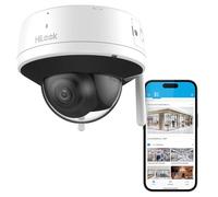 HiLook by Hikvision - Cámara Exterior Wi-Fi 4MP 2560×1440 con visión Nocturna hasta 30 m, Resistente a la Intemperie (IP66), Ranura para Tarjeta SD, Control por App, Uso Exterior Visible