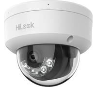 HiLook, tecnología HIKVISION / Modelo: IPC-D180HA-LU / Cámara tipo domo / 8 megapíxeles / 2.8 mm / Iluminación híbrida inteligente / MD2.0 / Protección IP67 + IK08 / Visión nocturna por infrarrojos: 3