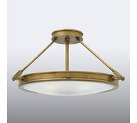 Elstead Lighting Collier lámpara de techo 4x40 W latón HK-COLLIER-SF-M