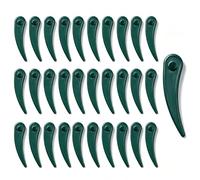 Hippotech 50 cuchillas de plástico para Bosch Art 26-18LI | Bosch Art 26-18LI sustituye a las cuchillas de desbrozadora de césped F016800372