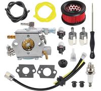 Hippotech Carburador WT-985 para motosierras ECHO CS-400 CS-370 CS-400F compatible con motosierras Shindaiwa 402s, sustituye a A021001921 A021001920 Carb con filtro de aire, kit de destornillador de