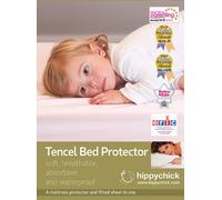 Hippychick HCTBP2SYL - Protector de colchón ajustable, 90 x 190 cm