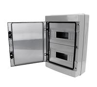 Hiraith Caja de Distribución Impermeable con Tapa transparente. | Clasificación de impermeabilidad IP65, material duradero ABS+PC, fácil instalación en la pared, adecuado para uso en