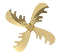 Hiraith Fan de la Estufa de la Aspa del Ventilador de la Chimenea del (Oro)