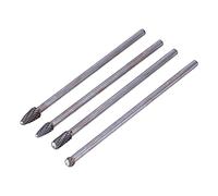 Hiraith Juego de Limas Rotativas de Acero de Tungsteno con Vástago de 6 Mm | Alta dureza, resistente al desgaste, adecuado para piezas complejas, versátil con herramientas neumáticas o eléctricas.