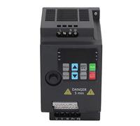 Hiraith Mini Inversor de CA de 0,75 KW con Variador de Frecuencia | Diseño compacto, bobina con núcleo de cobre, múltiples modos de control, refrigeración eficiente, adecuado para bombas,