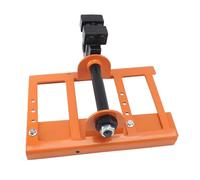 Hiraith Molino de Motosierra Vertical Guía de Corte de Motosierra Guía de Molino de Mini Aserradero Portátil Corte Vertical Hierro Resistente 7,9 X 5,7 Pulgadas con Bolsa de (Naranja)