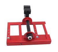 Hiraith Molino de Motosierra Vertical Guía de Corte de Motosierra Guía de Molino de Mini Aserradero Portátil Corte Vertical Hierro Resistente 7,9 X 5,7 Pulgadas con Bolsa de (Roja)
