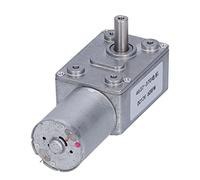 Hiraith Motor Helicoidal de Turbina 60RPM DC12V Autoblocante | Construcción de aluminio, salida ultracorta, adecuada para abridores de ventanas, abridores de puertas y mini cabrestantes.