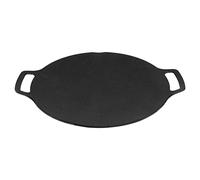 Hiraith Plancha Redonda Coreana Grande con Revestimiento Resistente a los Arañazos y Doble para Familiares y Amigos (29cm)