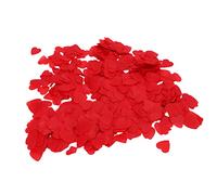 Hiraith Suministros de Decoración para Fiesta de Boda con Confeti Degradable de Corazón Rojo para Eventos Románticos