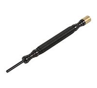 HIT Tool Door Hinge Pin Removal Tool - Spring Driven Door Hinge Pin Remover and Soft Face Brass Hammer Punch Set