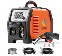 HITBOX 145A 230V 4 en 1 Soldador de Hilo Sin Gas | MIG Sin Gas, MMA, Lift TIG, Compatible Spool Gun, Pantalla LED, Inversor IGBT
