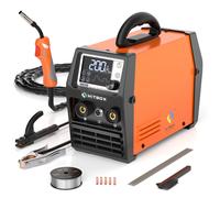 HITBOX HIM200 soldador multiproceso 220V ISO17637 certificado TIG Lift/MMA/MIG Gas-sin gas 3 en 1 Euro conector de antorcha ahorro de energía HIM200