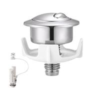 Hitburu Empujador Del Botón Del Inodoro - Piezas De Doble Descarga Con Ahorro De Agua Moderno Mantenimiento Sencillo,Mantenimiento Y Reparación De Tanque De Doble Descarga Para Baño, Hogar,