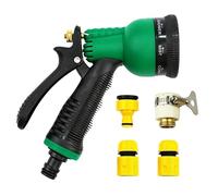Hjatirace Pulverizador para Manguera de Jardín - Resistente al Óxido Manual Ajustable | Pulverizador Manual de Alta Presión,Para Patio Jardín Césped Exterior Casa Coche Lavado Riego Limpieza Piscinas