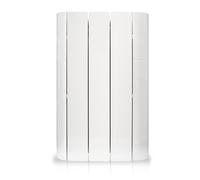 HJM Emisor Térmico de Fluido Bajo Consumo LAGAN 500, Programación 24/7, Funciones Ahorro, Turbo Programable, 500W, Blanco