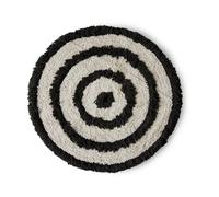 HKliving Alfombra de baño HK Living Ø80 cm Monochrome