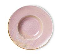 HKliving Plato de pasta Home Chef Ø28.5 cm Rustic pink