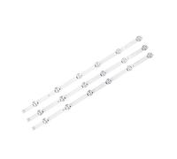 HLLR Power Strips 3Pcs / Set Tira de luz de fondo LED 6 Barra de luz de lámpara para TV Lg 32 "32LB5800-UG 32LB5610