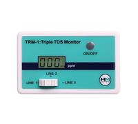 HM Digital Monitor Triple en línea RO/DI TDS con ajustes en T de 1/4 Pulgadas