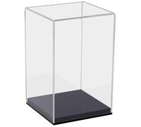 HMF Vitrina Expositora, Vitrina de Acrílico para Colecciones y Figuras | 14 x 14 x 22 cm