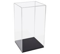 HMF Vitrina Expositora, Vitrina de Acrílico para Colecciones y Figuras | 20 x 20 x 38 cm