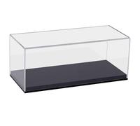 HMF Vitrina Expositora, Vitrina de Acrílico para Colecciones y Figuras | 27 x 12 x 11 cm