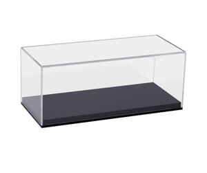 HMF Vitrina Expositora, Vitrina de Acrílico para Colecciones y Figuras | 27 x 12 x 11 cm