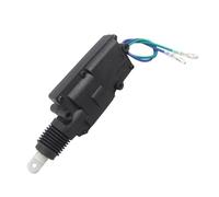 HMNMXQ Kit De Bloqueo Coche con Actuador Una Sola Pistola 2 5 Cables 12 V Motor Cerradura Puerta Eléctrico Universal Resistente fecho atuador(2 Wires)