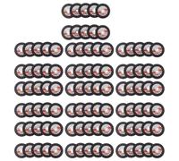 Hndhbfgrt 100 Piezas 75Mm Mini Disco de Corte Muela de Resina Circular para Amoladora Angular de 10Mm Disco de Corte de Azulejos de Madera Herramienta EléCtrica
