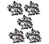 Hndhbfgrt 100Pzs Interruptor de Boton Pulsador de Tacto Tactil de Angulo Recto Momentaneo 6 x 6 mm x 8 mm