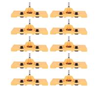 Hndhbfgrt 10Conjunto 35MM Juego de Guias de Taladro Jig de Perforacion de Bisagra de Estilo de Plantilla de Agujero de Puerta para Herramienta