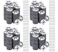 Hndhbfgrt 1200 Arandelas de Sujeción para Tableros de Espuma para Instalación de Paneles de Tableros de Espuma, Tornillos y Arandelas para Tableros de Espuma