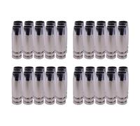 Hndhbfgrt 15Ak Boquilla de Gas 40Pcs Boquilla de Gas Antorcha de Soldadura Mig Consejo de Contacto para Soldadura Mig