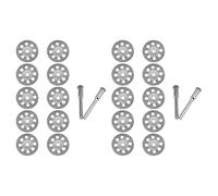 Hndhbfgrt 20 Piezas Accesorios 20mm Disco de Corte de Diamante para Disco de Muela de Metal Mini Circular para Taladro Herramienta Rotativa