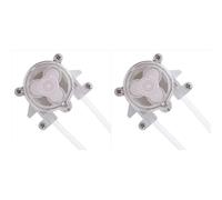Hndhbfgrt 2X Bomba Microperistáltica de CC de 6 V, 9 V y 12 V, Pequeña, Minibomba de 500 W con Motorreductor, Dosificación de Agua Líquida, Reversible.