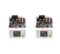 Hndhbfgrt 2X Convertidor Reductor-Elevador de CC CNC XY7025S, 25 A, 1750 W, Regulador de Potencia de Laboratorio, Módulo de Carga de Voltaje y Corriente Constantes.
