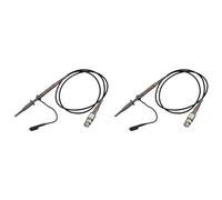 Hndhbfgrt 2X P6100 BNC Sonda de Osciloscopio 100MHz Analizador de Alcance de Alta Precisión Sondas de Pinza de Cocodrilo Sonda de Cables de Prueba