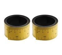 Hndhbfgrt 2X Regla Magnética Flexible de 39,37 Pulgadas, Cinta Métrica Magnética con Medidas en Pulgadas y Centímetros.