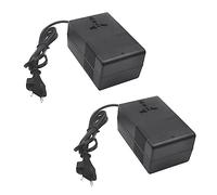 Hndhbfgrt 2X Transformador Convertidor de Voltaje de 200W Reductor 220V Una 110V AC Reductor Convertidor Enchufe de la UE