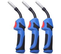 Hndhbfgrt 3X 15AK Cuerpo de la Antorcha 180A MIG Antorcha Herramienta de Soldadura de Estilo Europeo Profesional MB 15AK Cabeza de Antorcha de Soldadura