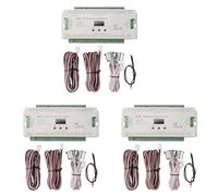 Hndhbfgrt 3X 32CH ES32 Sensor PIR Controlador de Luz de Escalera Cuerpo Humano Interruptor Inductivo Infrarrojo Control de LámPara de Escalera para un Solo Color