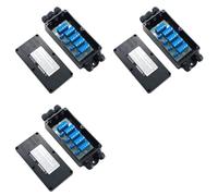 Hndhbfgrt 3X Amplificador de Caja de Conexiones de Celda de Carga 4 en 1 con Múltiples Protecciones. Conexión: 1-4 Sensores. Torre de Pesaje con Banda.