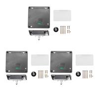 Hndhbfgrt 3X Cerradura de Puerta de Madera Inteligente Cerradura Electrónica Sin Llave Tarjeta IC TTlock App Desbloqueo Gabinete Locker Muebles Cajón Cerradura