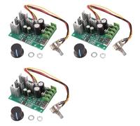 Hndhbfgrt 3X DC 6-60V 30A Ajustable LED Regulador de Velocidad del Motor Digital PWM Controlador de Velocidad del Motor DC 12V 24V 36V 48V