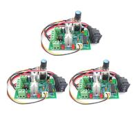 Hndhbfgrt 3X Interruptor Controlador de Velocidad del Motor PWM DC DC 20A Regulador de Corriente 10-60V Controlador PWM DC 150W 12V 24V 36V 48V