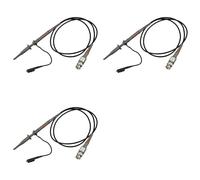 Hndhbfgrt 3X P6100 BNC Sonda de Osciloscopio 100MHz Analizador de Alcance de Alta Precisión Sondas de Pinza de Cocodrilo Sonda de Cables de Prueba